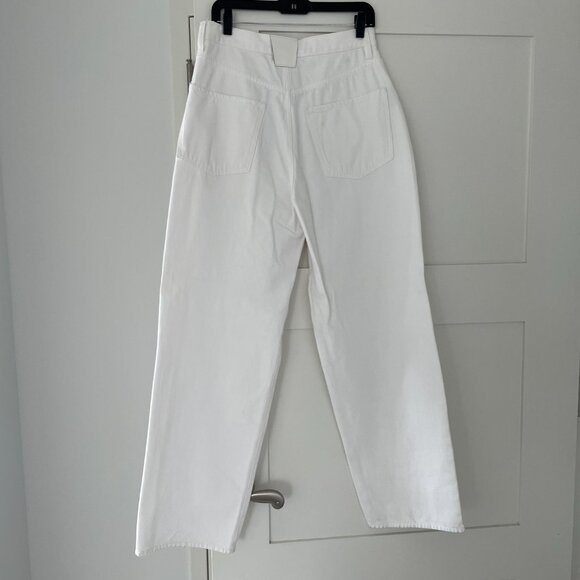 7 For All Mankind The Jennifer 90s White Baggy Jeans BRAND NEW NWOT 30 - Picture 9 of 10